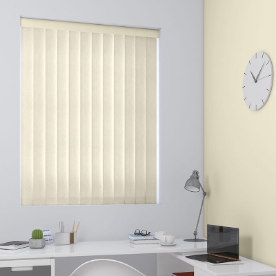 Product photograph of Zoe Magnolia Vertical Blind from Choice Furniture Superstore