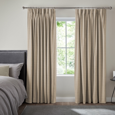 Product photograph of Cahill Taupe Curtain from Choice Furniture Superstore