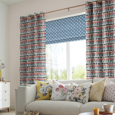 Product photograph of Cath Kidston London Guards Multi Curtain from Choice Furniture Superstore