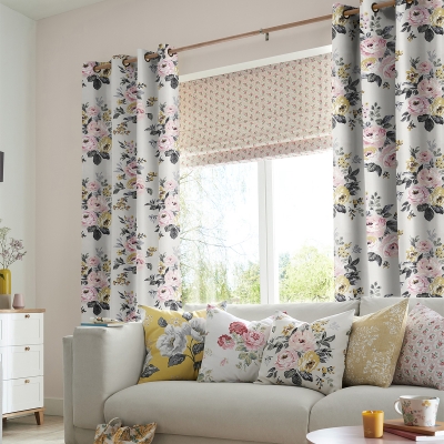 Product photograph of Cath Kidston Vintage Bunch Multi Curtain from Choice Furniture Superstore