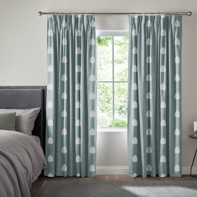 Product photograph of Coman Peacock Curtain from Choice Furniture Superstore