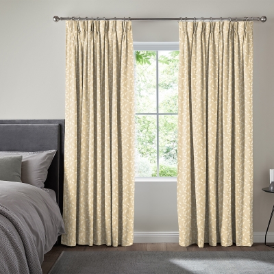 Product photograph of Conte Gold Curtain from Choice Furniture Superstore