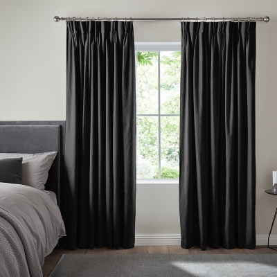 Product photograph of Dier Ebony Curtain from Choice Furniture Superstore
