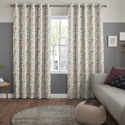Product photograph of Giles Fuchsia Curtain from Choice Furniture Superstore