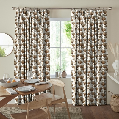 Product photograph of Gomes Terracotta Curtain from Choice Furniture Superstore