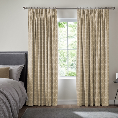 Product photograph of Gosling Caramel Curtain from Choice Furniture Superstore
