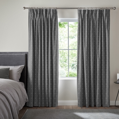 Product photograph of Gosling Graphite Curtain from Choice Furniture Superstore