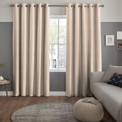 Product photograph of Ilkay Champagne Curtain from Choice Furniture Superstore