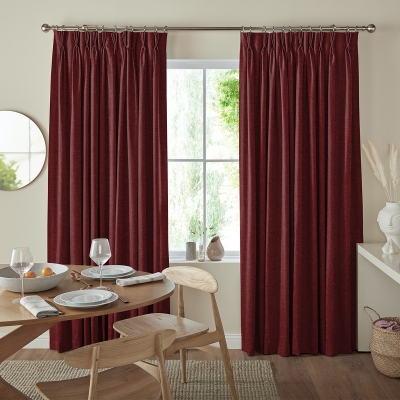 Product photograph of Jenson Merlot Curtain from Choice Furniture Superstore