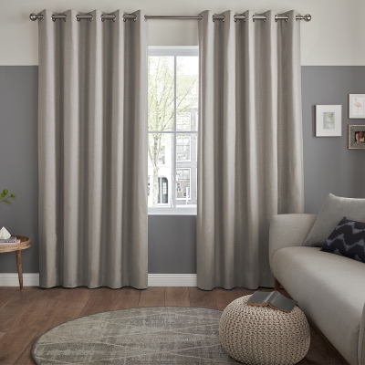 Product photograph of Konsa Graphite Curtain from Choice Furniture Superstore