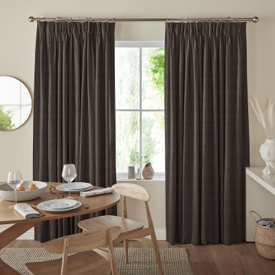 Product photograph of Mata Chocolate Curtain from Choice Furniture Superstore