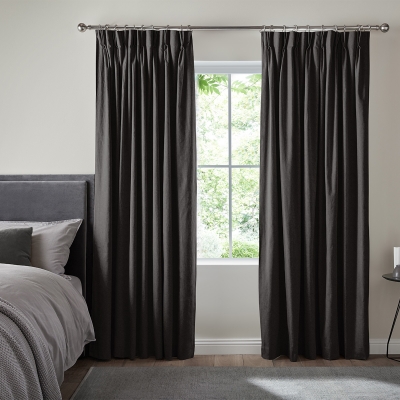 Product photograph of Mata Ebony Curtain from Choice Furniture Superstore