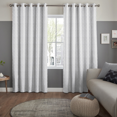 Product photograph of Pierre Silver Curtain from Choice Furniture Superstore
