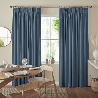 Product photograph of Romero Denim Curtain from Choice Furniture Superstore