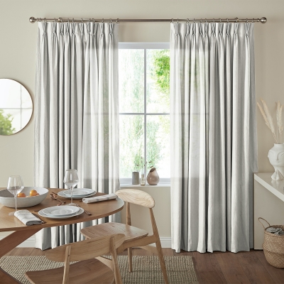 Product photograph of Shilton Champagne Curtain from Choice Furniture Superstore