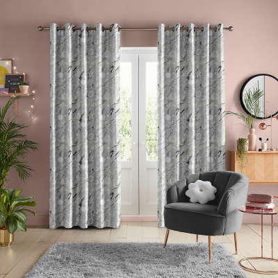 Product photograph of Skinny Dip Marble Celestial Stone Curtain from Choice Furniture Superstore