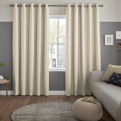 Product photograph of Solomon Champagne Curtain from Choice Furniture Superstore