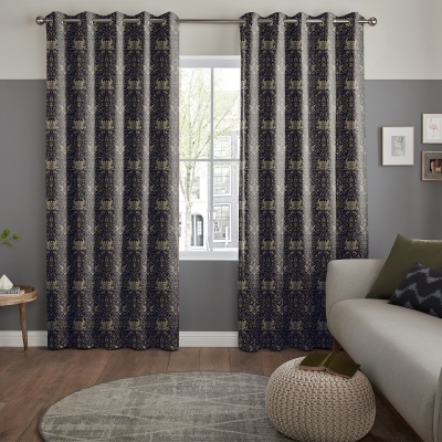 Product photograph of Tosun Plum Curtain from Choice Furniture Superstore