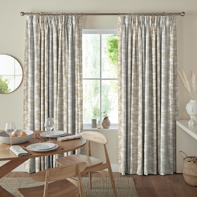 Product photograph of Trincao Ochre Curtain from Choice Furniture Superstore