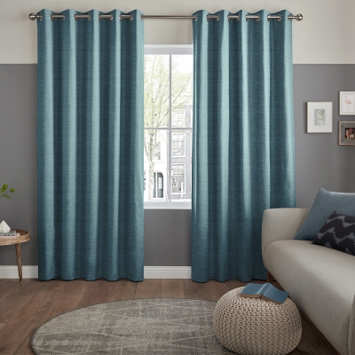 Product photograph of Tyson Kingfisher Curtain from Choice Furniture Superstore