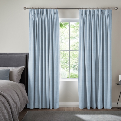 Image of Tyson Powder Blue Curtain