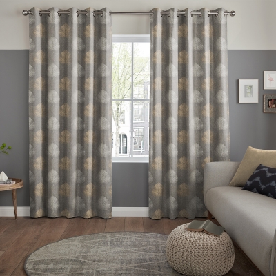 Product photograph of Youri Graphite Curtain from Choice Furniture Superstore