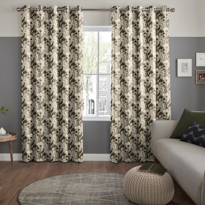 Product photograph of Zouma Plum Curtain from Choice Furniture Superstore