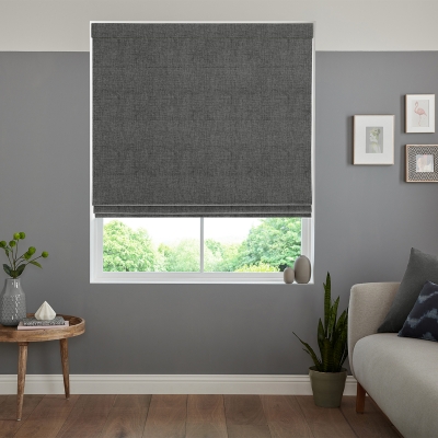 Product photograph of Virgil Ash Roman Blind from Choice Furniture Superstore
