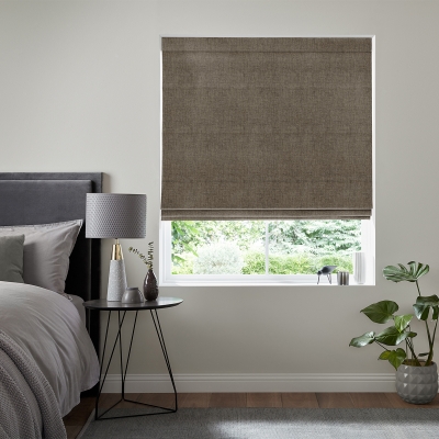 Product photograph of Virgil Hessian Roman Blind from Choice Furniture Superstore