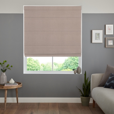 Product photograph of Dier Pewter Roman Blind from Choice Furniture Superstore