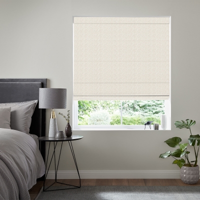 Product photograph of Lorris Gold Roman Blind from Choice Furniture Superstore