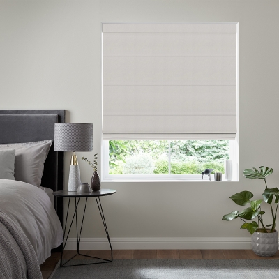 Product photograph of Riyad Ecru Roman Blind from Choice Furniture Superstore