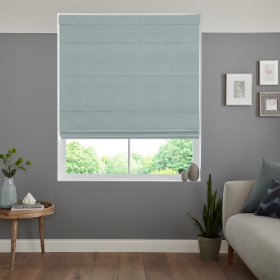 Product photograph of Riyad Mineral Roman Blind from Choice Furniture Superstore