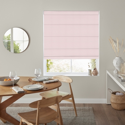 Product photograph of Riyad Rose Roman Blind from Choice Furniture Superstore