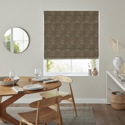 Product photograph of Asmir Bronze Roman Blind from Choice Furniture Superstore