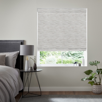 Product photograph of Janik Pewter Roman Blind from Choice Furniture Superstore
