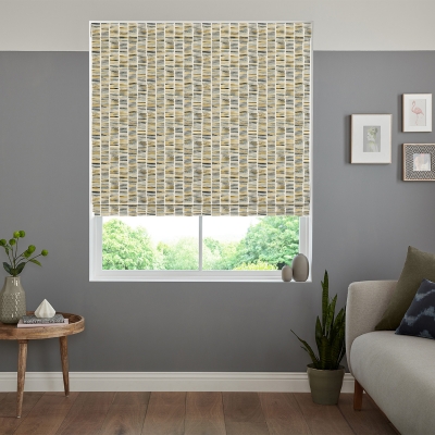 Product photograph of Poulsen Stone Roman Blind from Choice Furniture Superstore