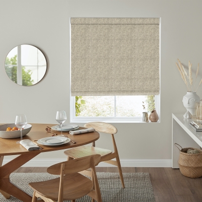 Product photograph of Sami Oyster Roman Blind from Choice Furniture Superstore
