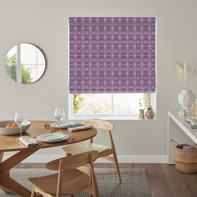Product photograph of Gosling Aubergine Roman Blind from Choice Furniture Superstore