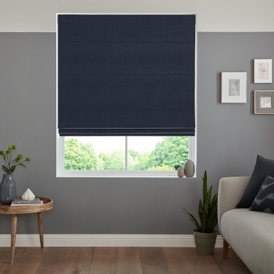 Product photograph of Ilkay Ink Roman Blind from Choice Furniture Superstore