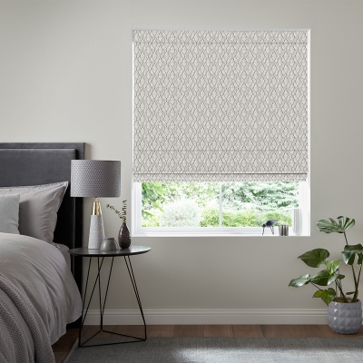 Product photograph of Matip Pewter Roman Blind from Choice Furniture Superstore