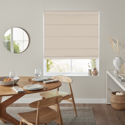Product photograph of Matip Taupe Roman Blind from Choice Furniture Superstore