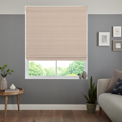 Product photograph of Kane Stone Roman Blind from Choice Furniture Superstore