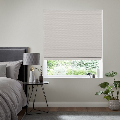 Product photograph of Skipp Graphite Roman Blind from Choice Furniture Superstore