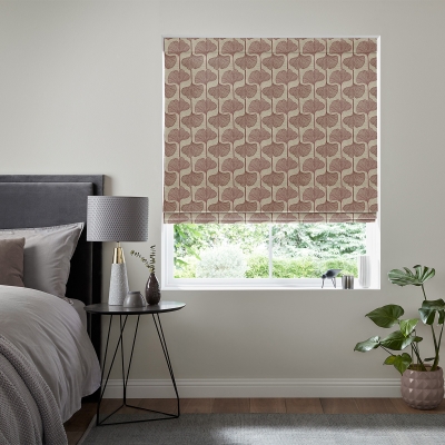 Product photograph of Saiss Berry Roman Blind from Choice Furniture Superstore