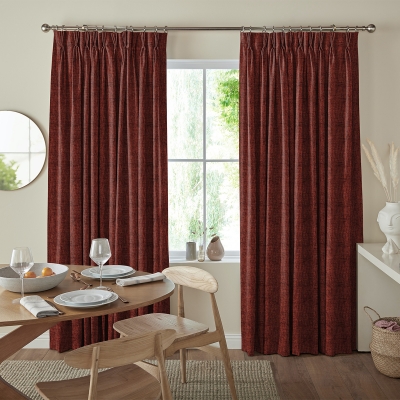 Product photograph of Virgil Crimson Curtain from Choice Furniture Superstore