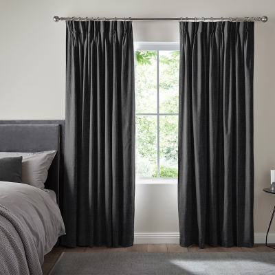 Product photograph of Virgil Ebony Curtain from Choice Furniture Superstore