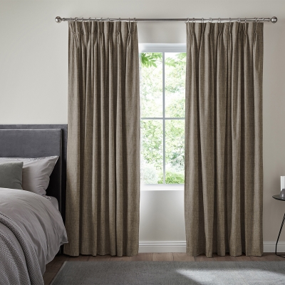 Product photograph of Virgil Hessian Curtain from Choice Furniture Superstore