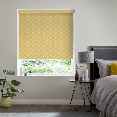 Product photograph of Camillo Ochre Roller Blind from Choice Furniture Superstore