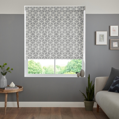 Product photograph of Capulet Slate Roller Blind from Choice Furniture Superstore